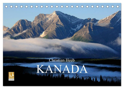 KANADA Christian Heeb (Tischkalender 2026 DIN A5 quer), CALVENDO Monatskalender