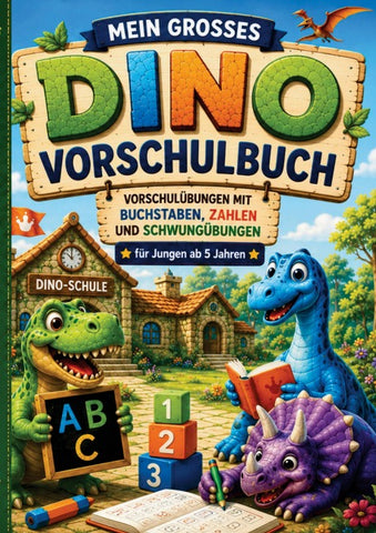 Mein großes Dino-Vorschulbuch