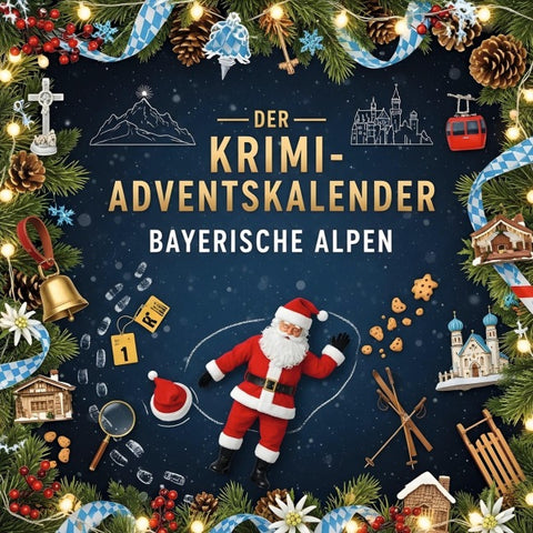 Der Krimi-Adventskalender Bayerische Alpen