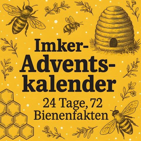Imker Adventskalender | 24 Tage, 72 Bienenfakten