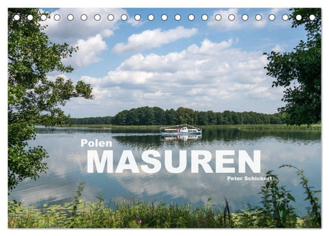 Polen - Masuren (Tischkalender 2027 DIN A5 quer), CALVENDO Monatskalender
