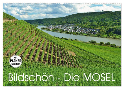 Bildschön - Die Mosel (Wandkalender 2027 DIN A2 quer), CALVENDO Monatskalender