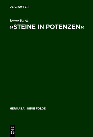 »Steine in Potenzen«