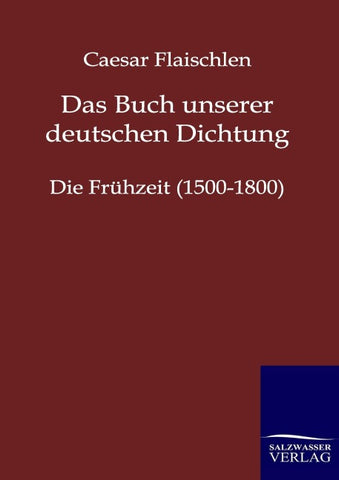 Das Buch unserer deutschen Dichtung