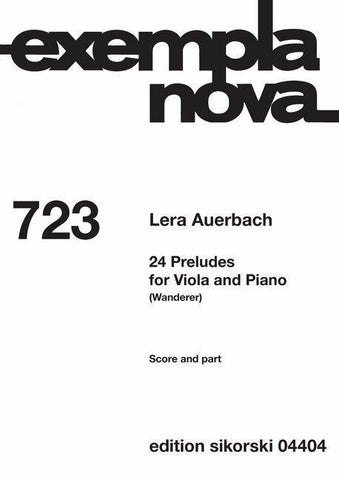24 Preludes for Viola and Piano