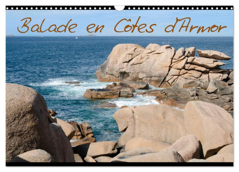 Balade en Côtes d'Armor (Calendrier mural 2026 DIN A3 vertical), CALVENDO calendrier mensuel