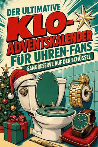 Der ultimative Klo-Adventskalender für Uhren-Fans