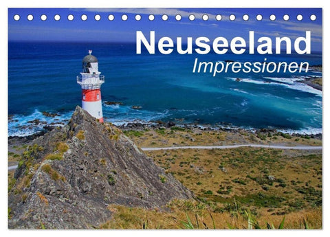 Neuseeland • Impressionen (Tischkalender 2027 DIN A5 quer), CALVENDO Monatskalender