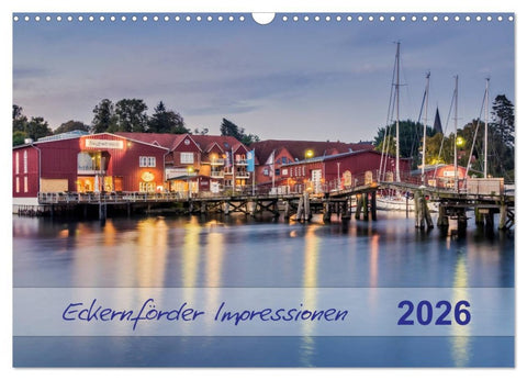 Eckernförder Impressionen (Wandkalender 2026 DIN A3 quer), CALVENDO Monatskalender