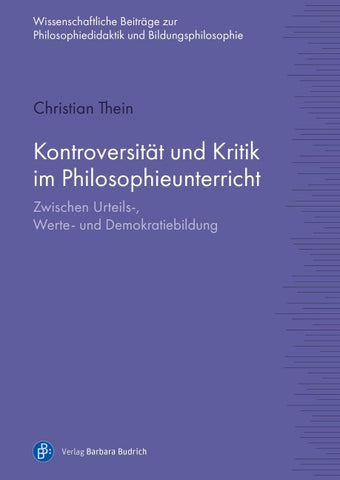 Kontroversität und Kritik im Philosophieunterricht