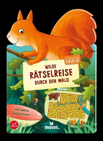Wilde Rätselreise durch den Wald