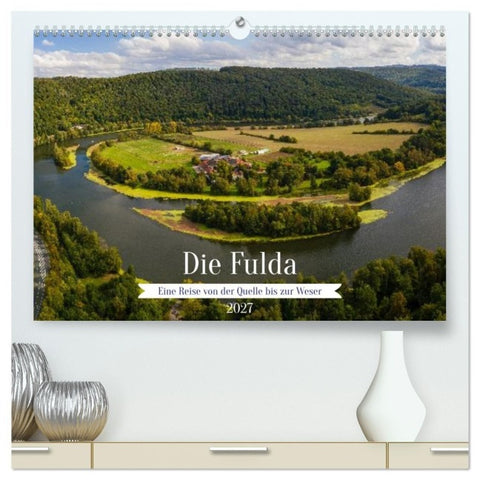 Die Fulda (hochwertiger Premium Wandkalender 2027 DIN A2 quer), Kunstdruck in Hochglanz