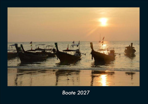 Boote 2027 Fotokalender DIN A4