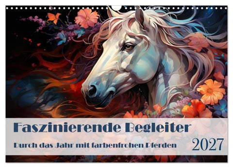 Faszinierende Begleiter (Wandkalender 2027 DIN A3 quer), CALVENDO Monatskalender