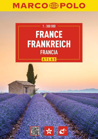MARCO POLO Reiseatlas Frankreich 1:300.000