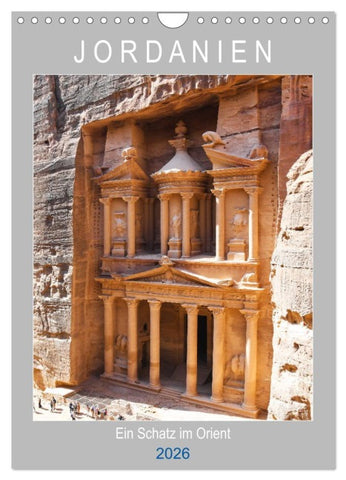 Jordanien ein Schatz im Orient (Wandkalender 2026 DIN A4 hoch), CALVENDO Monatskalender