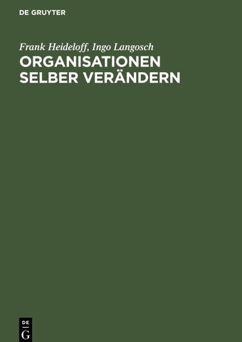 Organisationen selber verändern