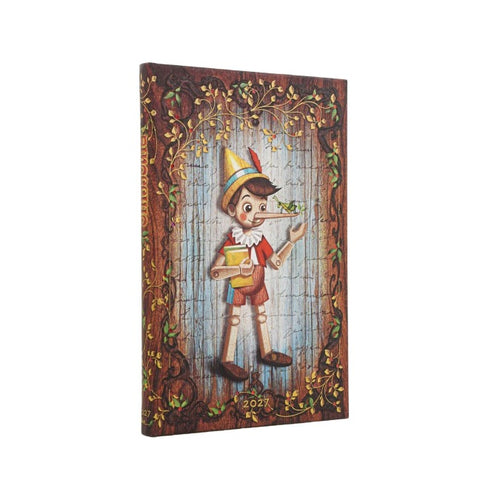 12-Monatskalender 2027 Carlo Collodi, Pinocchio Maxi Horizontal