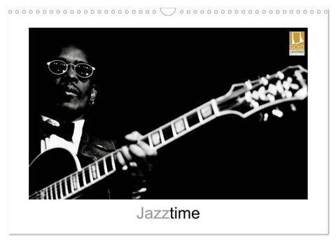 Jazztime (Wandkalender 2027 DIN A3 quer), CALVENDO Monatskalender
