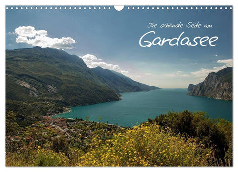 Die schönste Seite am Gardasee (Wandkalender 2026 DIN A3 quer), CALVENDO Monatskalender