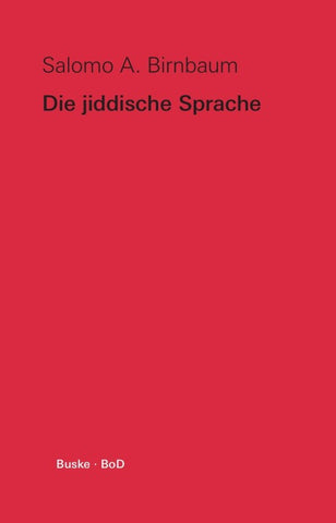 Die jiddische Sprache
