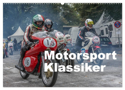 Motorsport Klassiker (Wandkalender 2027 DIN A2 quer), CALVENDO Monatskalender
