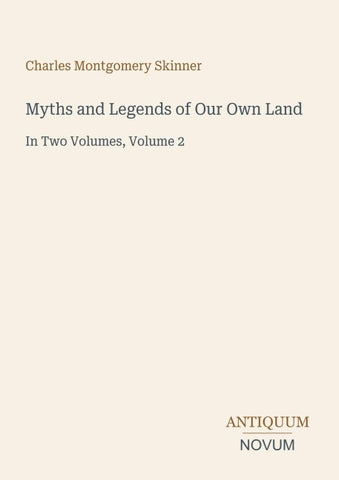 Myths and Legends of Our Own Land