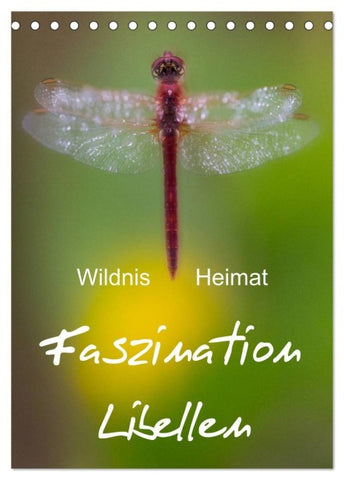 Faszination Libellen - Wildnis Heimat (Tischkalender 2027 DIN A5 hoch), CALVENDO Monatskalender