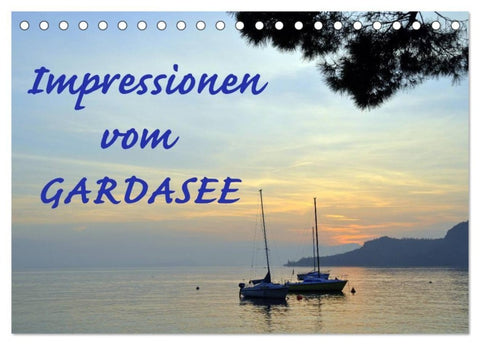 Impressionen vom Gardasee (Tischkalender 2027 DIN A5 quer), CALVENDO Monatskalender