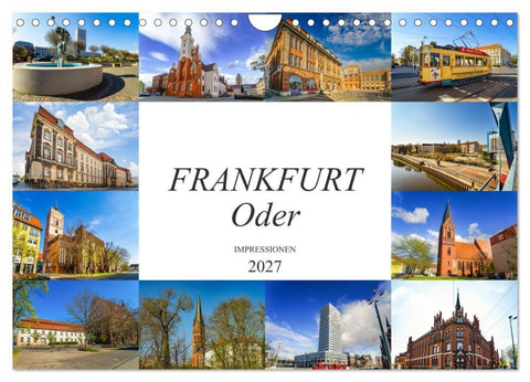Frankfurt Oder Impressionen (Wandkalender 2027 DIN A4 quer), CALVENDO Monatskalender