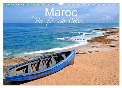 Maroc Au fil de l'eau (Calendrier mural 2026 DIN A3 vertical), CALVENDO calendrier mensuel