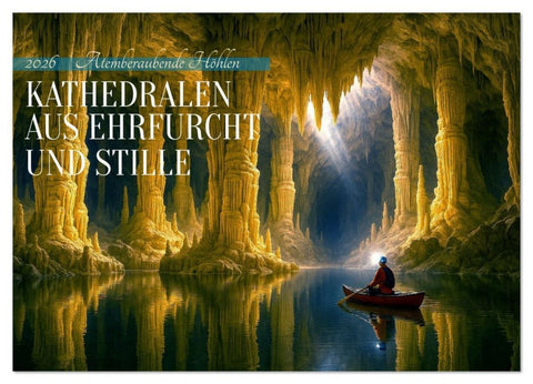 Kathedralen aus Ehrfurcht und Stille (Wandkalender 2026 DIN A4 quer), CALVENDO Monatskalender