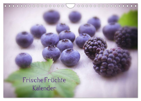 Frische Früchte Kalender (Wandkalender 2026 DIN A4 quer), CALVENDO Monatskalender