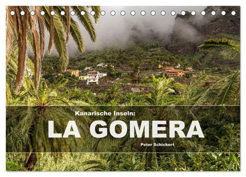 Kanarische Inseln: La Gomera (Tischkalender 2027 DIN A5 quer), CALVENDO Monatskalender