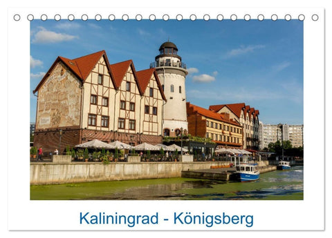 Kaliningrad - Königsberg (Tischkalender 2027 DIN A5 quer), CALVENDO Monatskalender