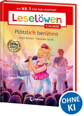 Leselöwen 1. Klasse - Plötzlich berühmt