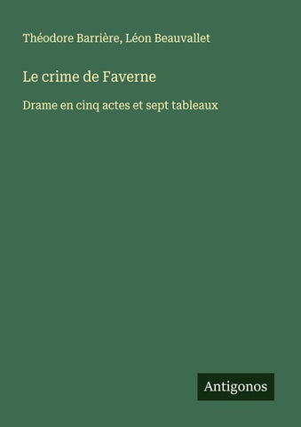 Le crime de Faverne