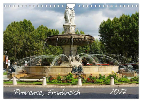 Provence, Frankreich (Wandkalender 2027 DIN A4 quer), CALVENDO Monatskalender