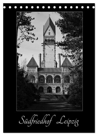 Südfriedhof Leipzig (Tischkalender 2027 DIN A5 hoch), CALVENDO Monatskalender