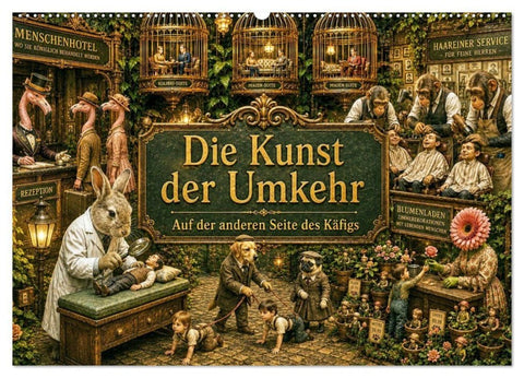 Die Kunst der Umkehr (Wandkalender 2027 DIN A2 quer), CALVENDO Monatskalender