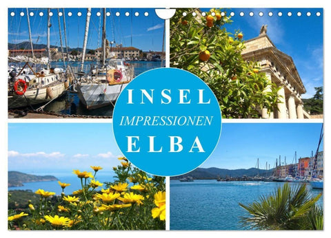 Insel Elba Impressionen (Wandkalender 2027 DIN A4 quer), CALVENDO Monatskalender