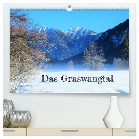 Das Graswangtal (hochwertiger Premium Wandkalender 2027 DIN A2 quer), Kunstdruck in Hochglanz