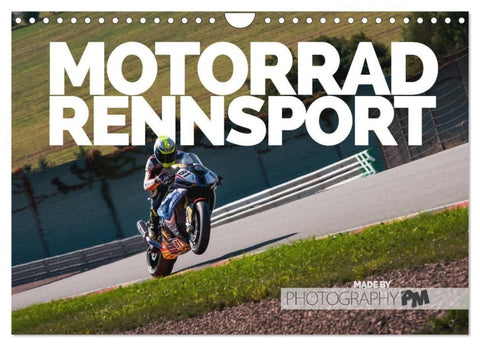 Motorrad Rennsport (Wandkalender 2027 DIN A4 quer), CALVENDO Monatskalender