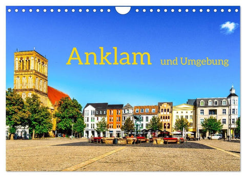 Anklam und Umgebung (Wandkalender 2027 DIN A4 quer), CALVENDO Monatskalender