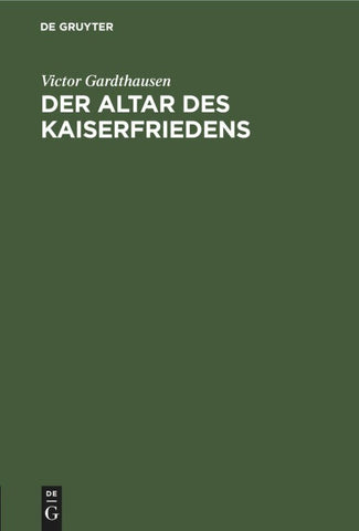 Der Altar des Kaiserfriedens