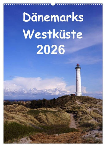 Dänemarks Westküste 2026 (Wandkalender 2026 DIN A2 hoch), CALVENDO Monatskalender