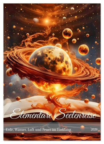 Elementare Seelenreise (Wandkalender 2026 DIN A3 hoch), CALVENDO Monatskalender