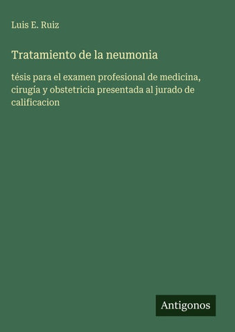 Tratamiento de la neumonia