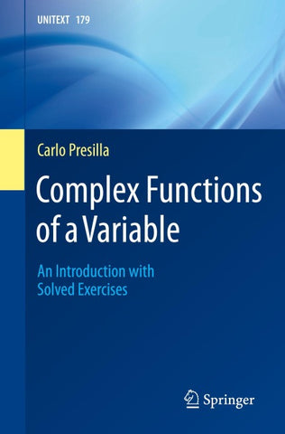 Complex Functions of a Variable