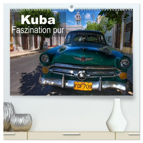 Kuba - Faszination pur (hochwertiger Premium Wandkalender 2026 DIN A2 quer), Kunstdruck in Hochglanz